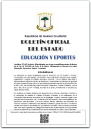 Ley General de Educación